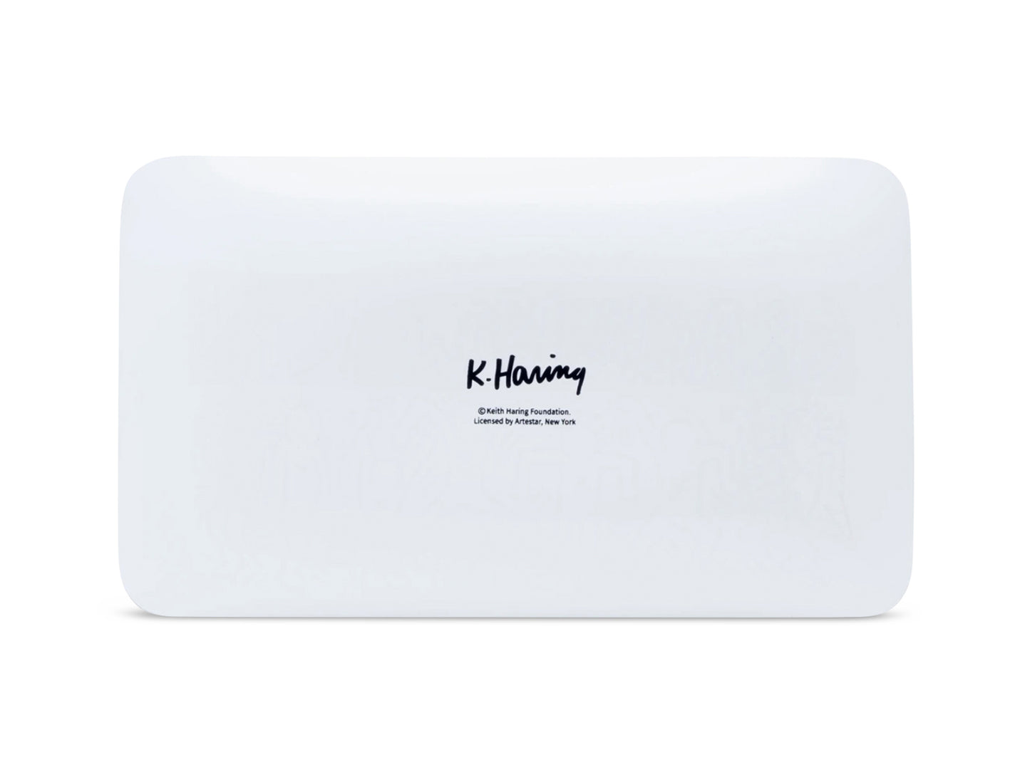 K. Haring Glass Tray - Crack Is Wack