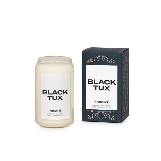 Homesick Black Tux Candle