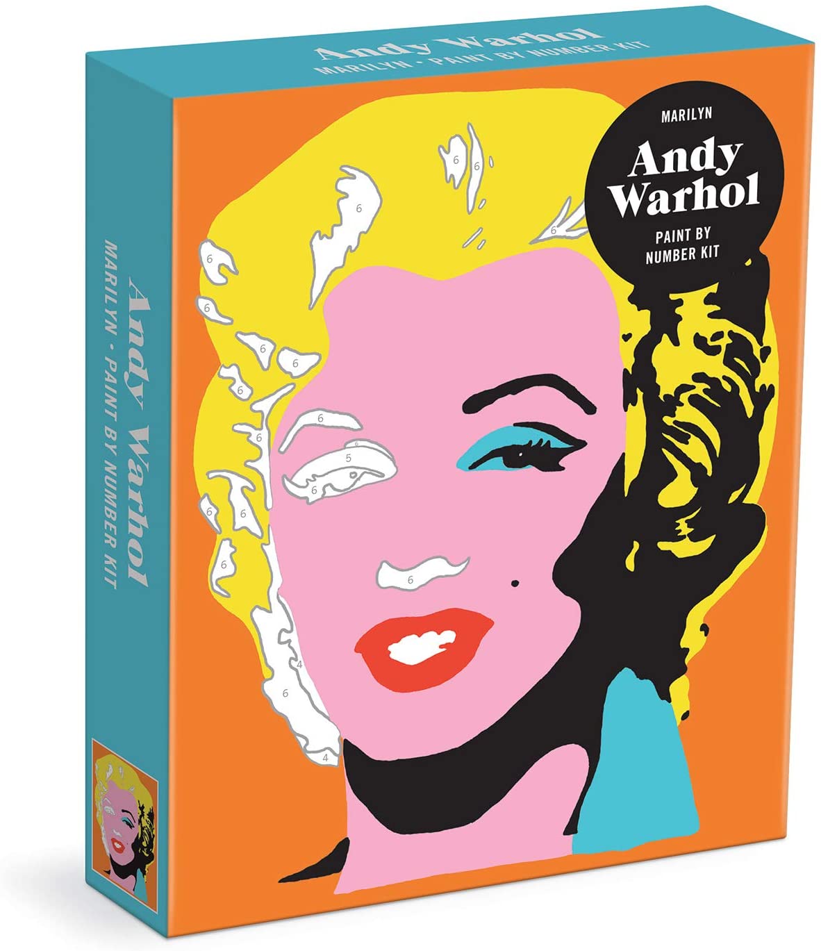 Andy Warhol Marilyn Paint By Numbers Kit
