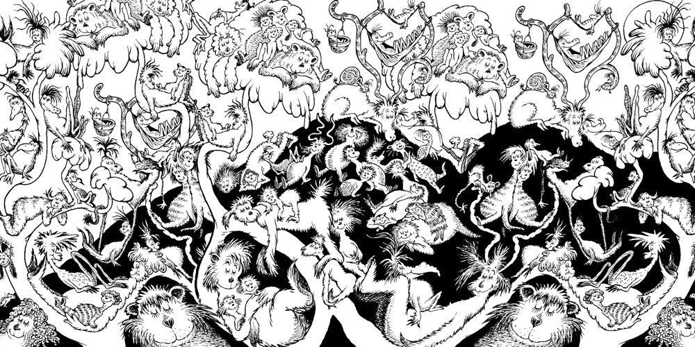 The Dr. Seuss Coloring Book