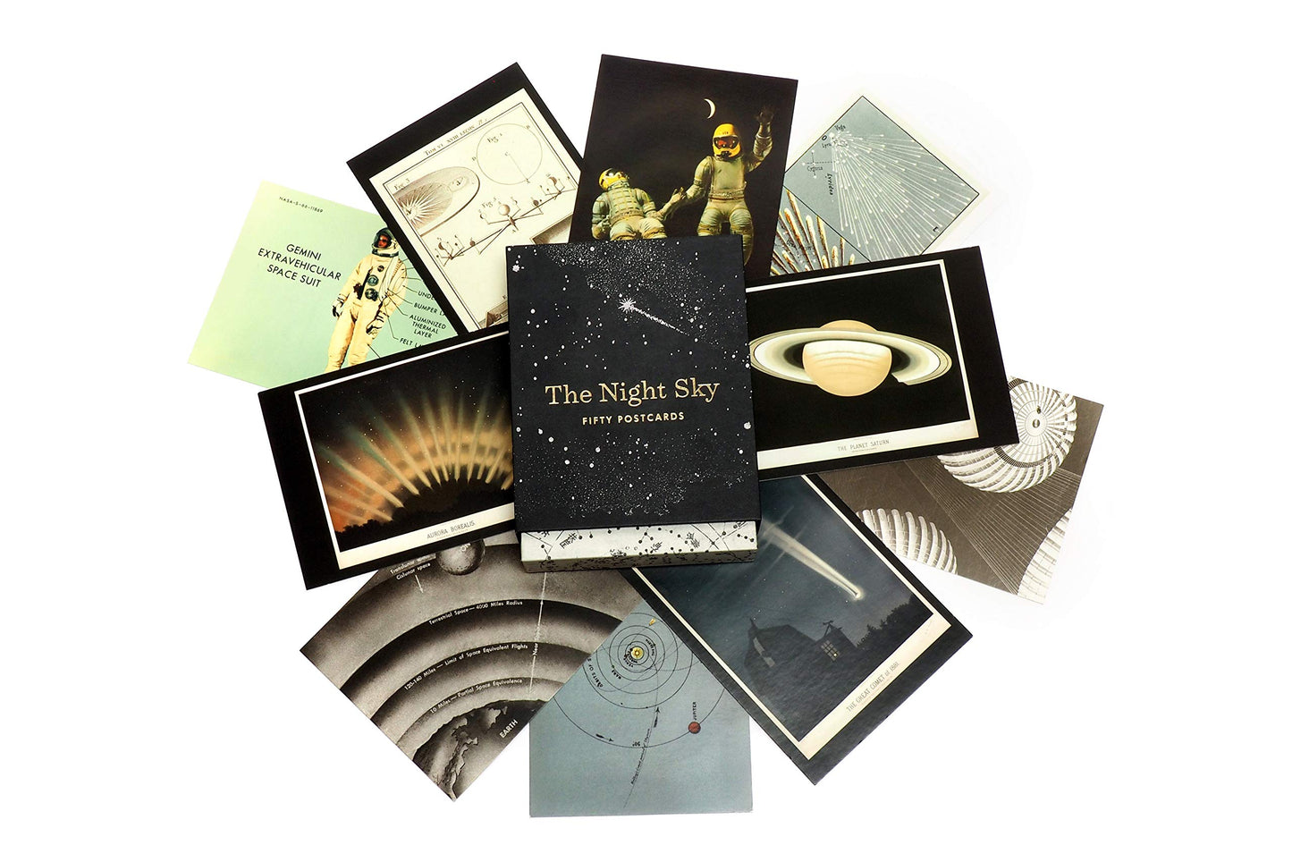 The Night Sky: Fifty Postcards