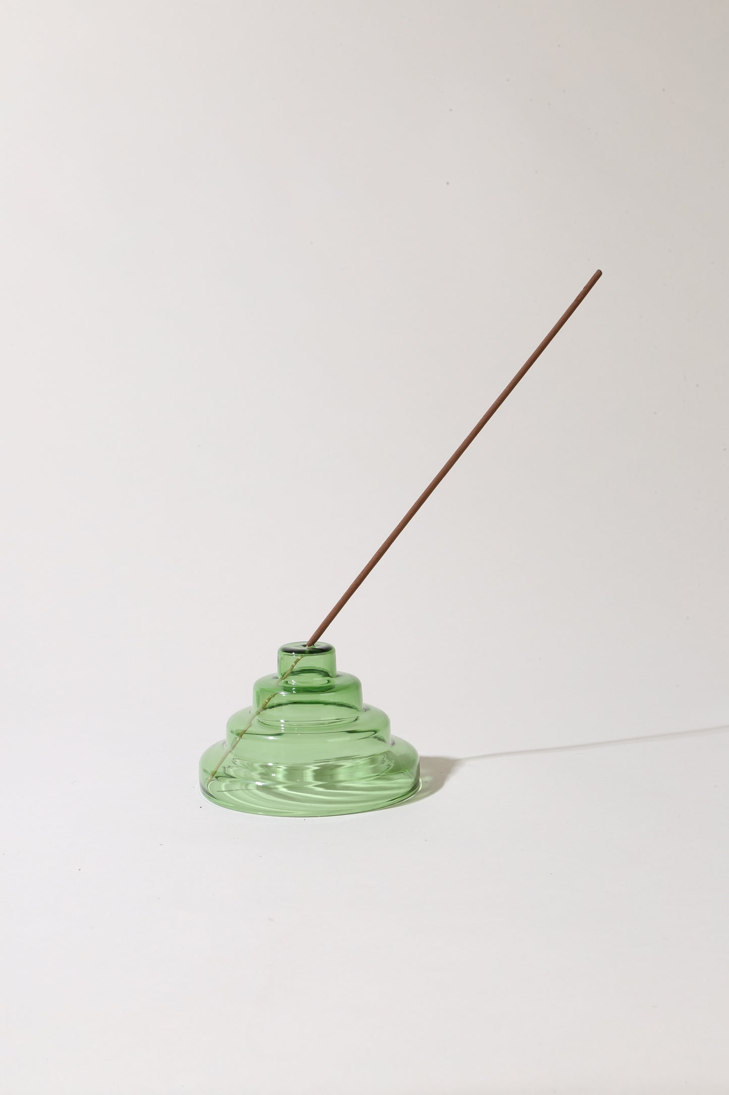 Glass Meso Incense Holder by Yield