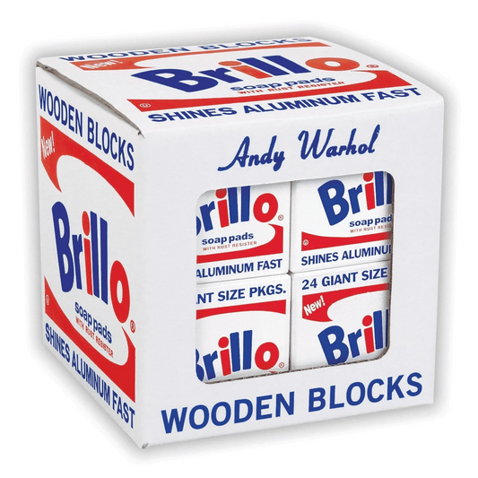 Andy Warhol Brillo Wooden Blocks